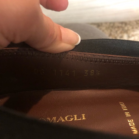 Bruno Magli cap toe ballet flats - Picture 8 of 9